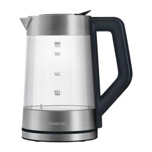 Sencor - Rýchlovarná kanvica s termoreguláciou 1, 7 l 2200W/230V matný chróm/čierna 41009664 vyobraziť
