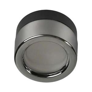 Ideal Lux - LED kúpeľňové stropné svietidlo LOLLY 1xGX53/9W/230V pr.10, 5 cm čierna/dymová 354644 vyobraziť