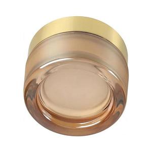 Ideal Lux - LED kúpeľňové stropné svietidlo LOLLY 1xGX53/9W/230V pr.10, 5 cm zlaté/dymové 354637 vyobraziť