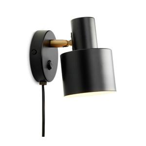 Halo Design 746880 - Nástenné bodové svietidlo VOGUE 1xE27/40W/230V čierna/mosadz 746880 vyobraziť