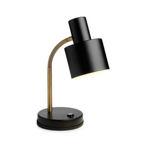 Halo Design 746927 - Stolná lampa VOGUE 1xE27/40W/230V čierna/mosadz 746927 vyobraziť
