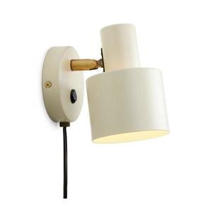 Halo Design 746873 - Nástenné bodové svietidlo VOGUE 1xE27/40W/230V krémová/mosadz 746873 vyobraziť