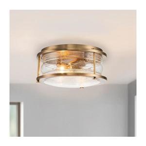 Elstead Quintiesse QN-ASHLANDBAY-F-NBR-BATH-Kúpeľňové stropné svietidlo ASHLAND 2xE27/60W/230V IP44 QN-ASHLANDBAY-F-NBR-BATH vyobraziť