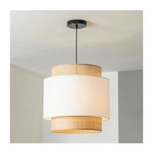 Brilagi - Závesné svietidlo na lanku CERIA 1xE27/40W/230V priemer 40 cm čierna/béžová/biela EG300169+EG781086 vyobraziť