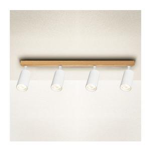 Brilagi - Bodové svietidlo SELE 4xGU10/30W/230V biela/dubový dekor WO-SELE-WH-WD04-OEM vyobraziť