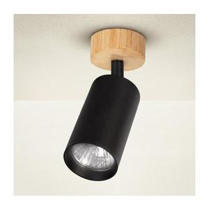 Brilagi - Bodové svietidlo SELE 1xGU10/30W/230V čierne/dubový dekor WO-SELE-BK-WD01-OEM vyobraziť