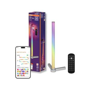 Osram - LED RGBW Stmievateľná stolová lampa SMART+ MAGIC LED/7, 5W/230V strieborná Wi-Fi + diaľkové ovládanie 4099854471810 vyobraziť
