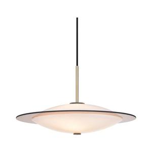 Halo Design 743629 - Závesný luster na lanku ORBIT 3xG9/7W/230V, priemer 40 cm, biela/mosadz/dymové sklo 743629 vyobraziť