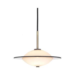 Halo Design 743599 - Závesný luster na lanku ORBIT 1xG9/7W/230V priemer 24 cm biela/mosadz/dymové 743599 vyobraziť