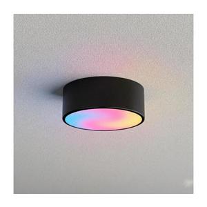 Brilagi - LED RGBW Stmievateľné stropné svietidlo CLARE 1xE27/9W/230V Wi-Fi čierne BG2155+AI0819 vyobraziť