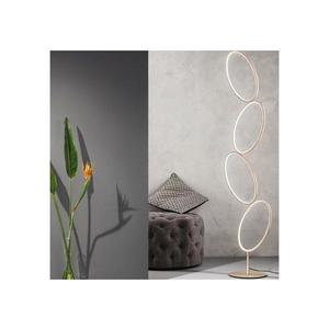 Ondaluce - LED stmievateľná stojacia lampa RICE LED/38W/230V 166 cm zlatá PT.RICE/ORO vyobraziť