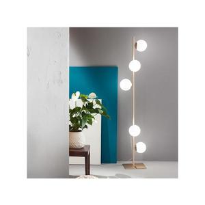 Ondaluce - Stojacia lampa MONILE 5xE14/10W/230V 170 cm zlatá/biela PT.MONILE/ORO vyobraziť