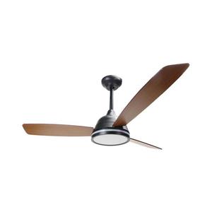 ZE - LED stmievateľný stropný látor LED/20W/230V 2700-6500K 132cm hnedá+DO B10313AFHG vyobraziť