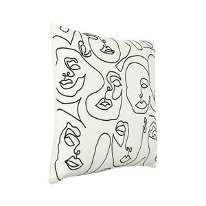 Eglo 420059 - Dekoračný vankúš CHEVERY 45x45 cm biela/čierna 420059 vyobraziť