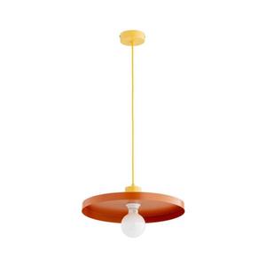 Závesný luster na lanku ETERI 1xE27/15W/230V medený/žltý 61534 vyobraziť