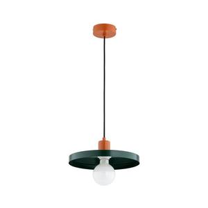 Závesné svietidlo na lanku LITO 1xE27/15W/230V zelené/medené 61536 vyobraziť