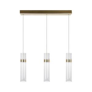 Light Prestige LED luster na lanku AMBIENTE 3xLED/6W/230V 3000/4000/6000K zlatý LP-1510/3L GD vyobraziť