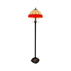 Brilagi - Tiffany vitrážová stojacia lampa SIENNA 2xE27/60W/230V BRF-8008 vyobraziť