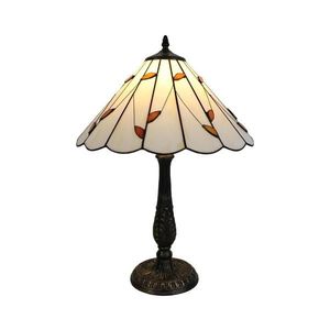 Brilagi - Tiffany vitrážová stolná lampa FOLIA 2xE27/60W/230V BRT-B015C vyobraziť