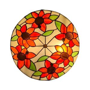 Brilagi - Tiffany vitrážné stropné svietidlo SUNFLOWER 3xE27/60W/230V priemer 40 cm BRC-8004A vyobraziť