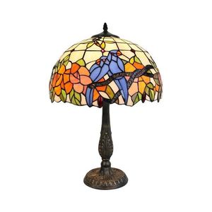 Brilagi - Tiffany vitrážná stolná lampa JUNGLE 2xE27/60W/230V BRT-12003C vyobraziť
