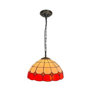 Brilagi - Tiffany vitrážový luster na reťazi SIENNA 1xE27/60W/230V priemer 40 cm BRP-8008A vyobraziť