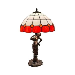 Brilagi - Tiffany vitrážová stolná lampa SIENNA 1xE27/60W/230V BRT-8008D vyobraziť