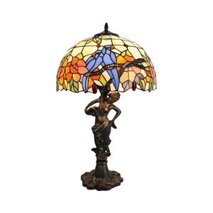 Brilagi - Tiffany vitrážová stolná lampa JUNGLE 1xE27/60W/230V BRT-12003D vyobraziť