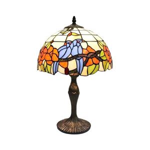Brilagi - Tiffany vitrážová stolová lampa JUNGLE 1xE27/60W/230V BRT-12003B vyobraziť
