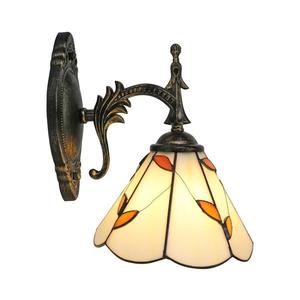 Brilagi - Tiffany vitrážové nástenné svietidlo FOLIA 1xE14/40W/230V BRW-B015A vyobraziť