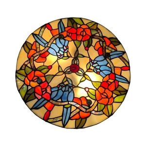 Brilagi - Tiffany vitrážové stropné svietidlo JUNGLE 3xE27/60W/230V priemer 40 cm BRC-12003A vyobraziť