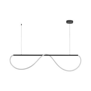 Light Prestige LED luster na lanku MELECA LED/36W/230V 3000/4000/6000K 160 cm čierna LP-2345/1P M BK vyobraziť