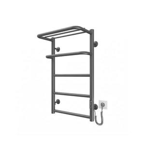 Mario-Radiators Kúpeľňový rebríkový radiátor HOTEL 75W/230V 66x42 cm nerez/antracit pravý 2.9.045851.GR vyobraziť