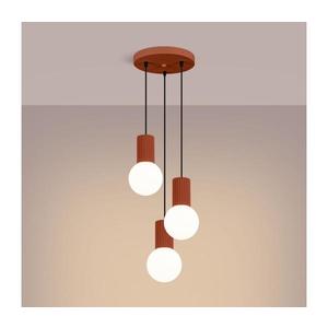 SL.1730 - Luster na lanku HALO 3xG9/8W/230V pr. 25 cm oranžová SL.1730 vyobraziť