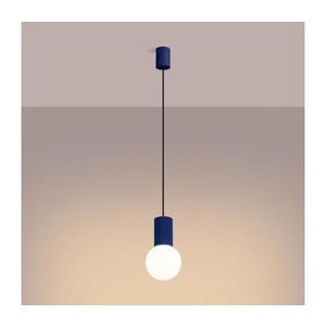 SL.1739 - Luster na lanku HALO 1xG9/8W/230V pr. 12 cm modrá SL.1739 vyobraziť