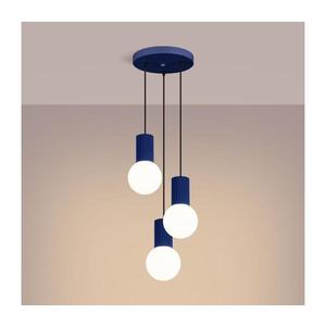 SL.1740 - Luster na lanku HALO 3xG9/8W/230V pr. 25 cm modrá SL.1740 vyobraziť
