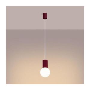 SL.1749 - Luster na lanku HALO 1xG9/8W/230V pr. 12 cm červená SL.1749 vyobraziť
