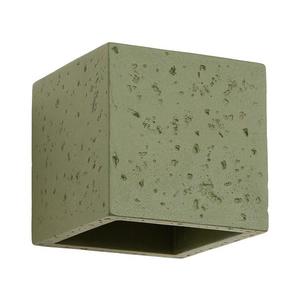 SL.1843 - Nástenné bodové svietidlo QUAD 1xG9/8W/230V betón/zelená SL.1843 vyobraziť