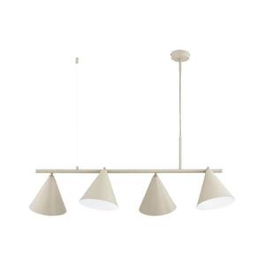 Závesné svietidlo na lanku ZELTA 4xE27/15W/230V béžové 63421 vyobraziť