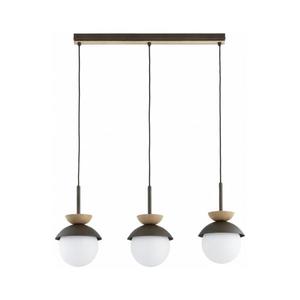 Luster na lanku REMKE 3xE14/10W/230V hnedá 62643 vyobraziť