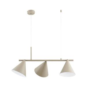 Závesný luster na lanku ZELTA 3xE27/15W/230V béžový 62628 vyobraziť