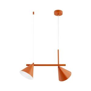 Luster na lankách ZELTA 2xE27/15W/230V oranžový 62631 vyobraziť