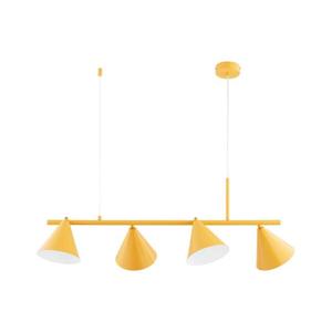 Závesný luster ZELTA 4xE27/15W/230V žltý 63423 vyobraziť
