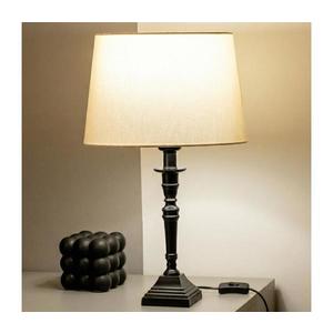 Brilagi - Stolová lampa CERIA 1xE27/60W/230V priemer 30 cm čierna/béžová 1xEG49185+EG781037 vyobraziť