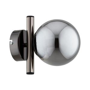 Nástenné svietidlo ERAL 1xE14/10W/230V lesklý chróm/čierna/dymová 91542 vyobraziť