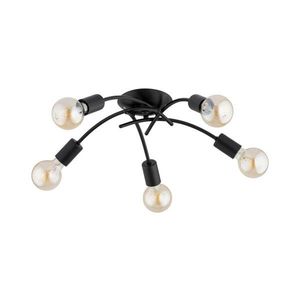 Prisadený luster TORIZO 5xE27/15W/230V čierny 63426 vyobraziť