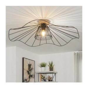 Brilagi - LED prisadený luster CERIA WIRE 1xE27/40W/230V pr. 80 cm čierna/dub BG3985+EG300157+EG300162 vyobraziť