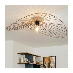 Brilagi - LED prisadené stropné svietidlo CERIA WIRE 1xE27/40W/230V 60x80 cm bronz/dub BG3985+EG300147 vyobraziť