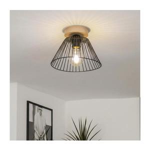 Brilagi - LED prisadený luster CERIA WIRE 1xE27/40W/230V pr. 30 cm čierna/dub BG3985+EG300163 vyobraziť
