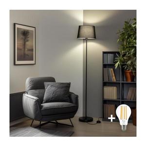Brilagi - LED stojacia lampa CERIA 1xE27/40W/230V, priemer 30 cm, čierna SA2187+EG781038 vyobraziť